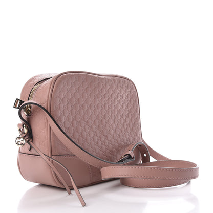 Gucci Soft Microguccissima Mini Bree Messenger Bag Soft Pink 3 of 10