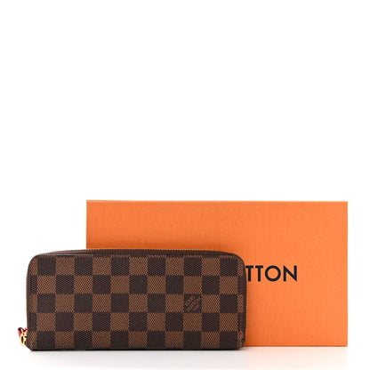 Louis Vuitton Damier Ebene Clemence Wallet Cherry 8 of 8