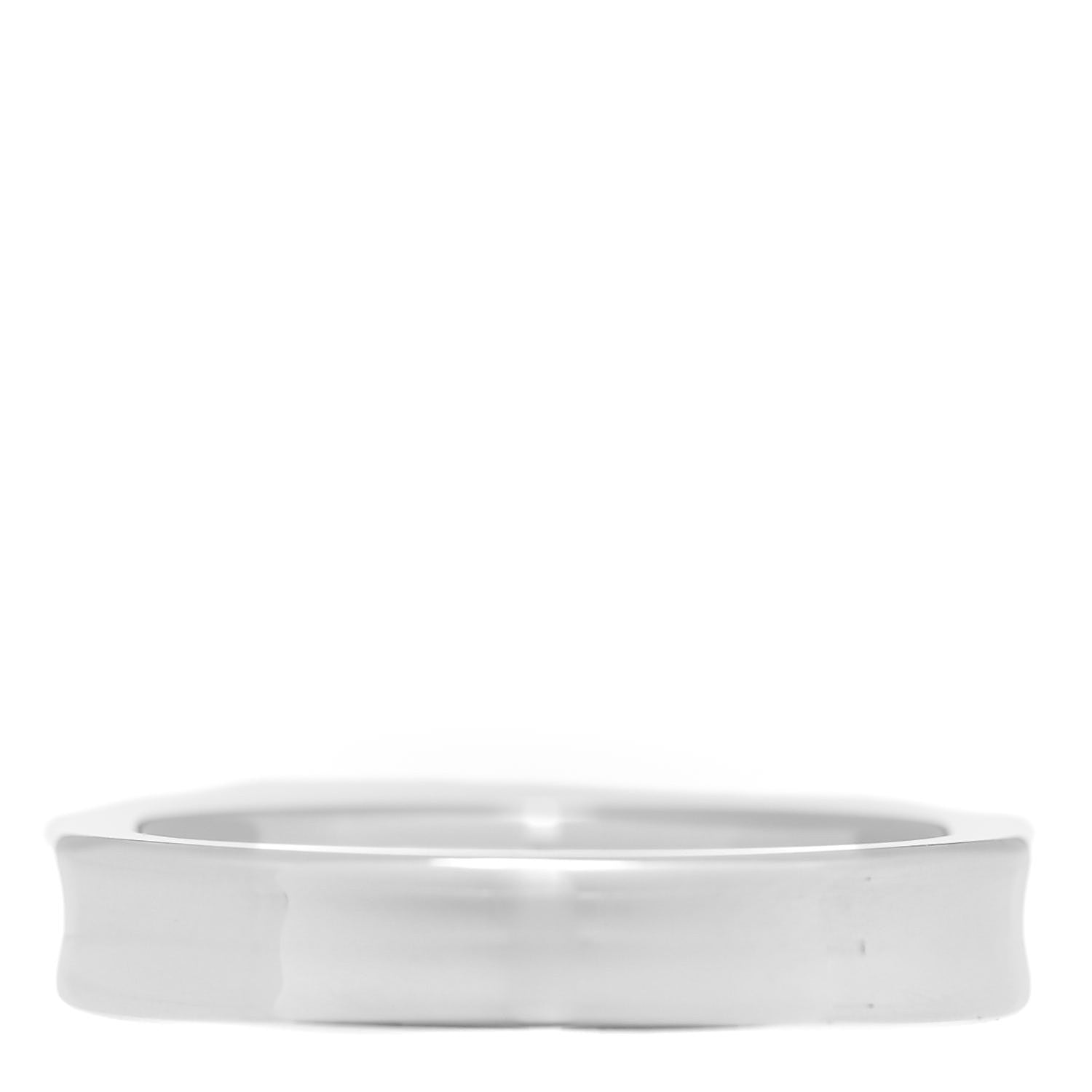 Tiffany Sterling Silver Narrow 1837 Band Ring 54 7 3 of 4