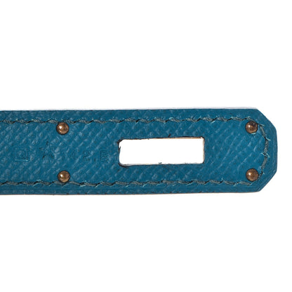 Hermes Epsom Birkin 30 Bleu Izmir 6 of 8