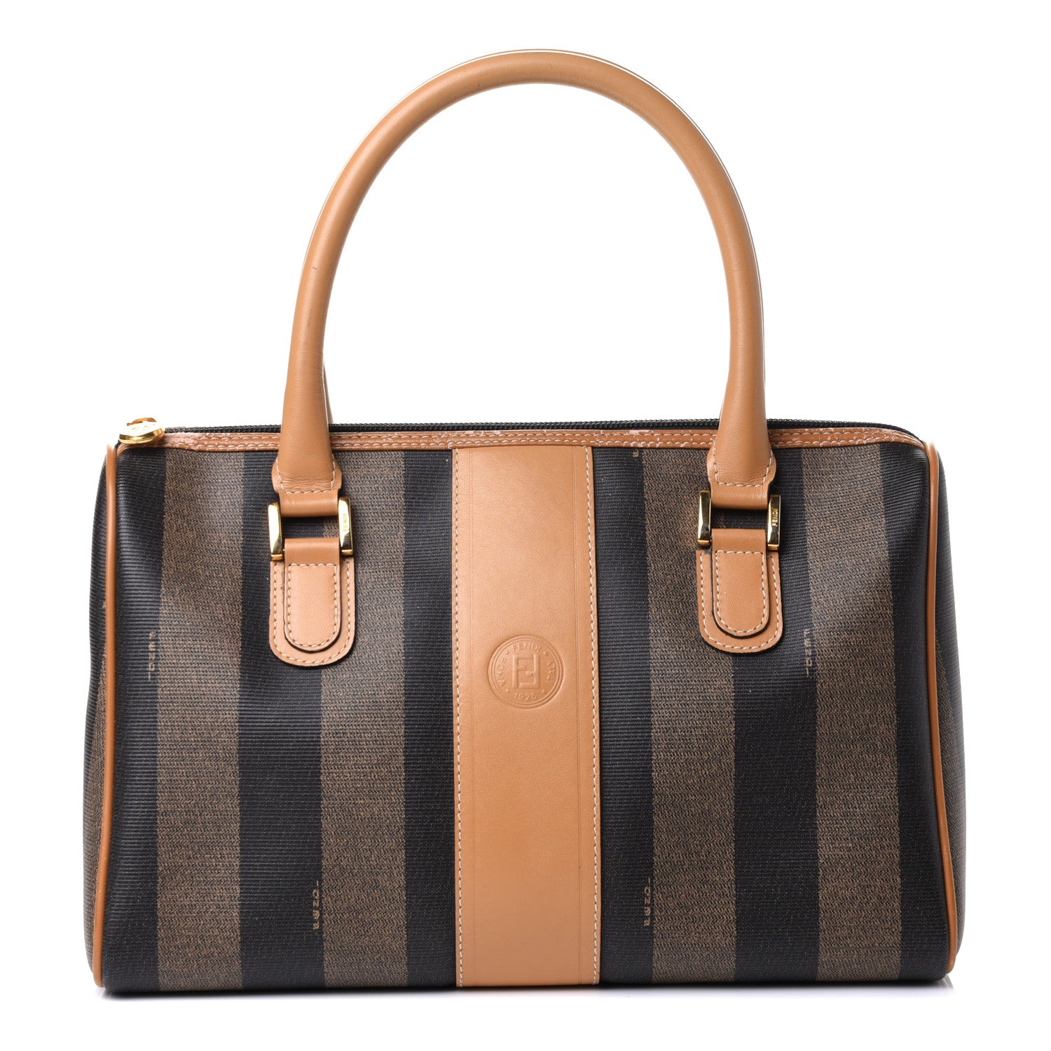 Fendi Pequin Spalmati Boston 2 of 16