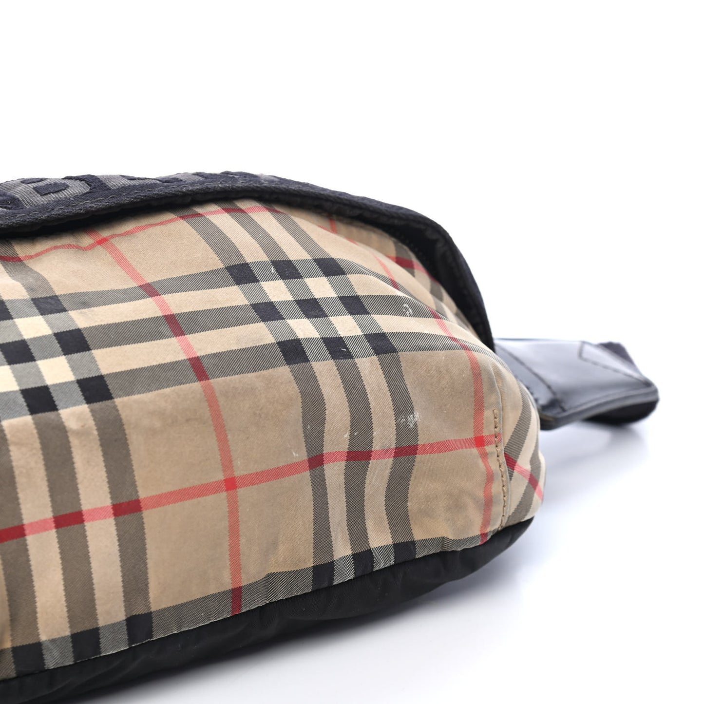 Bonded Cotton Medium Vintage Check Bum Bag Archive Beige