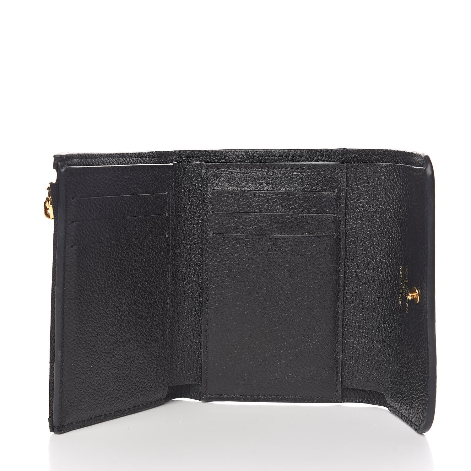Louis Vuitton Empreinte Pont-Neuf Compact Wallet Black 5 of 9