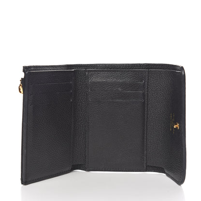 Louis Vuitton Empreinte Pont-Neuf Compact Wallet Black 5 of 9