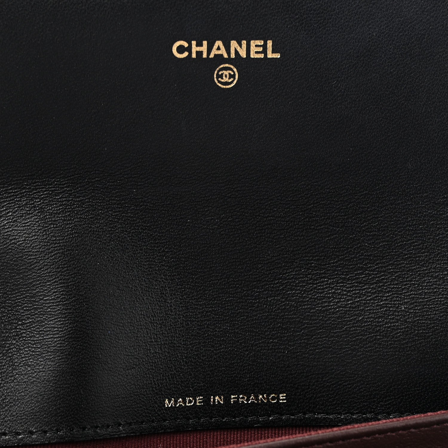 Chanel Lambskin Quilted Large Flap Wallet Black 7 of 11
