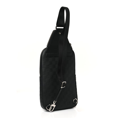 Louis Vuitton Damier Infini Avenue Sling Bag NM Onyx 3 of 8
