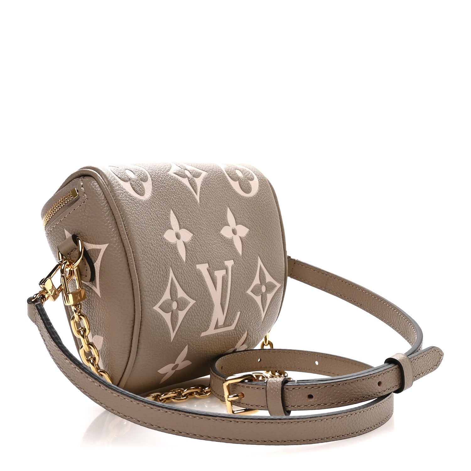 Louis Vuitton Empreinte Mini Bumbag Tourterelle Cream 2 of 9