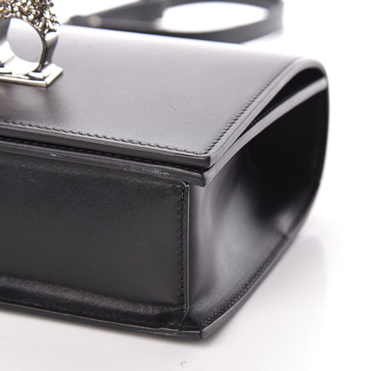 Alexander McQueen Calfskin Knuckle Shoulder Bag Black 6 of 23