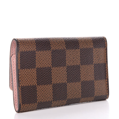 Louis Vuitton Damier Ebene Multicles 6 Key Holder Rose Ballerine 3 of 8