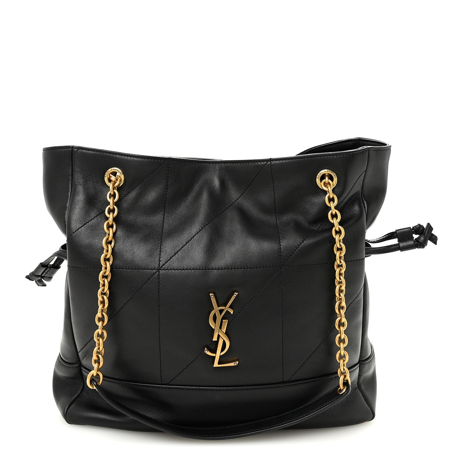 Saint Laurent Lambskin Small Jamie Shopping Tote Black 1 of 10