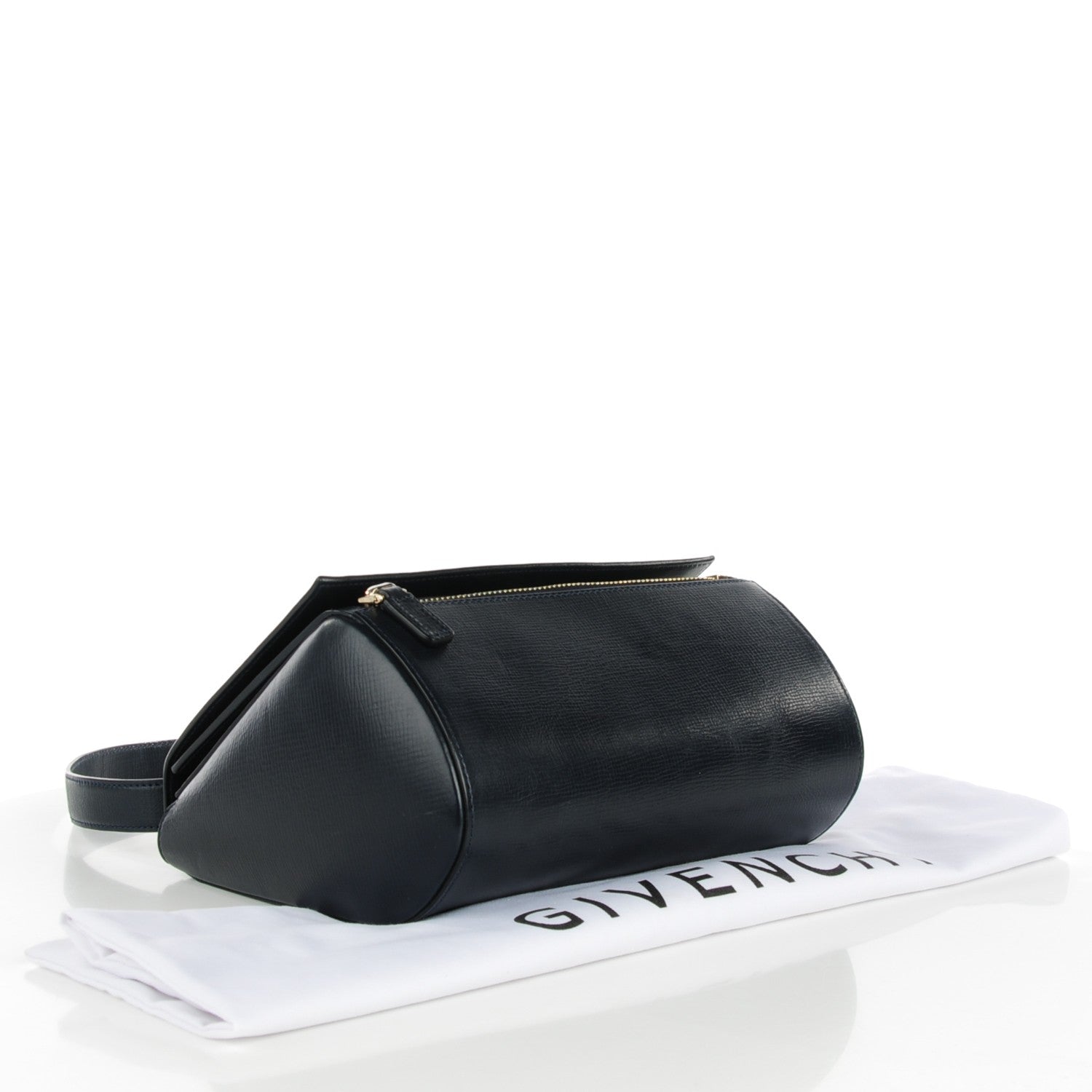 Givenchy Textured Calfskin Medium Pandora Box Crossbody Bag Night Blue 4 of 7
