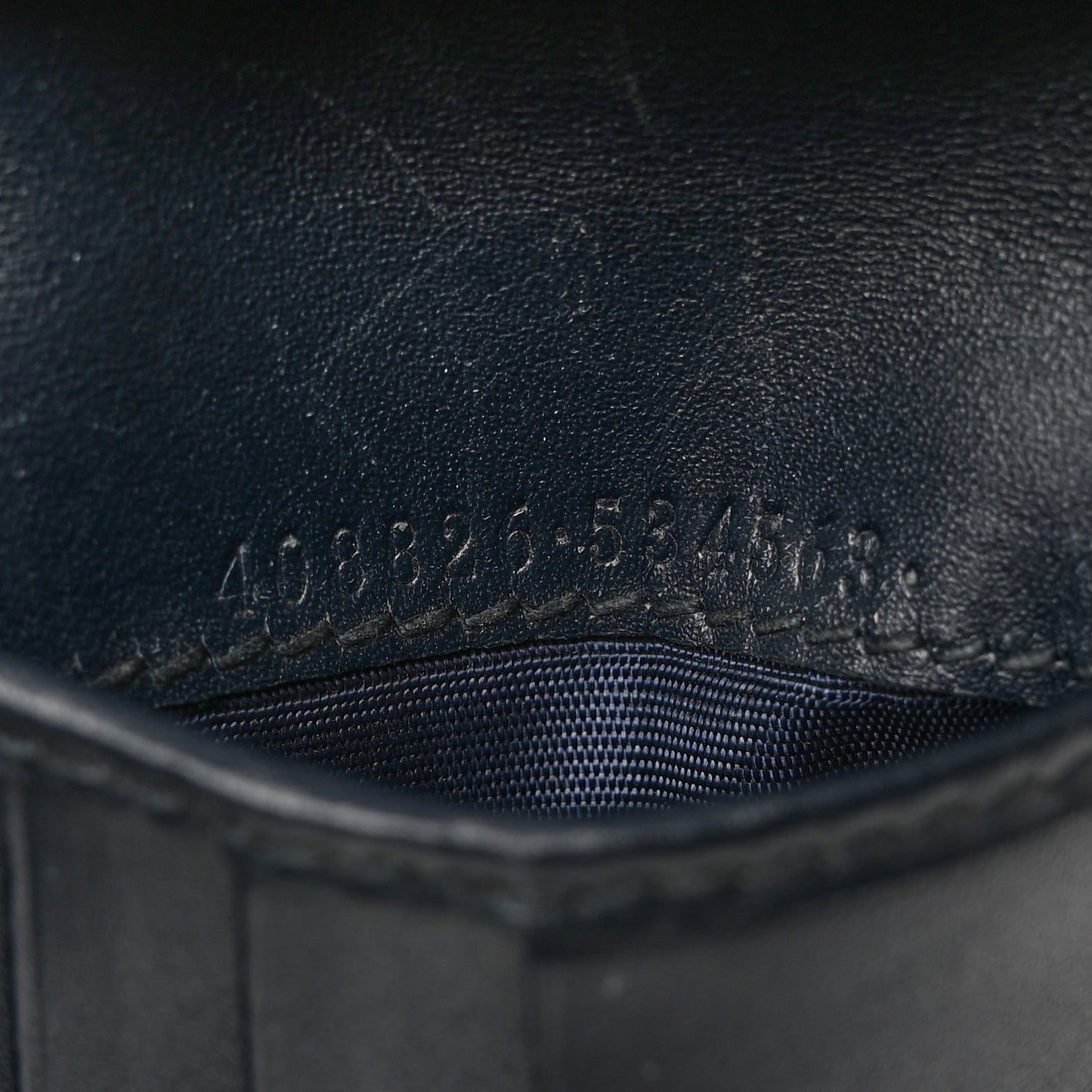 Guccissima Signature Web New Web Bi-Fold Coin Wallet Black