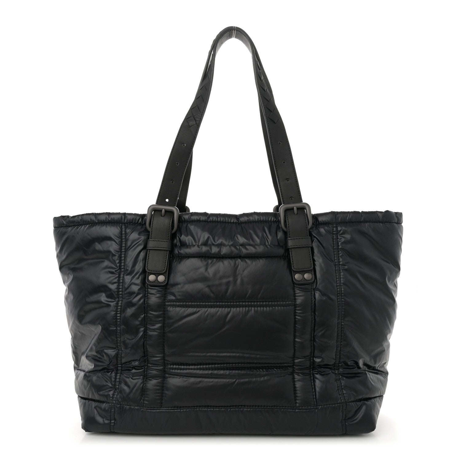 Bottega Veneta Intrecciato Spinnaker Tote Black 1 of 10