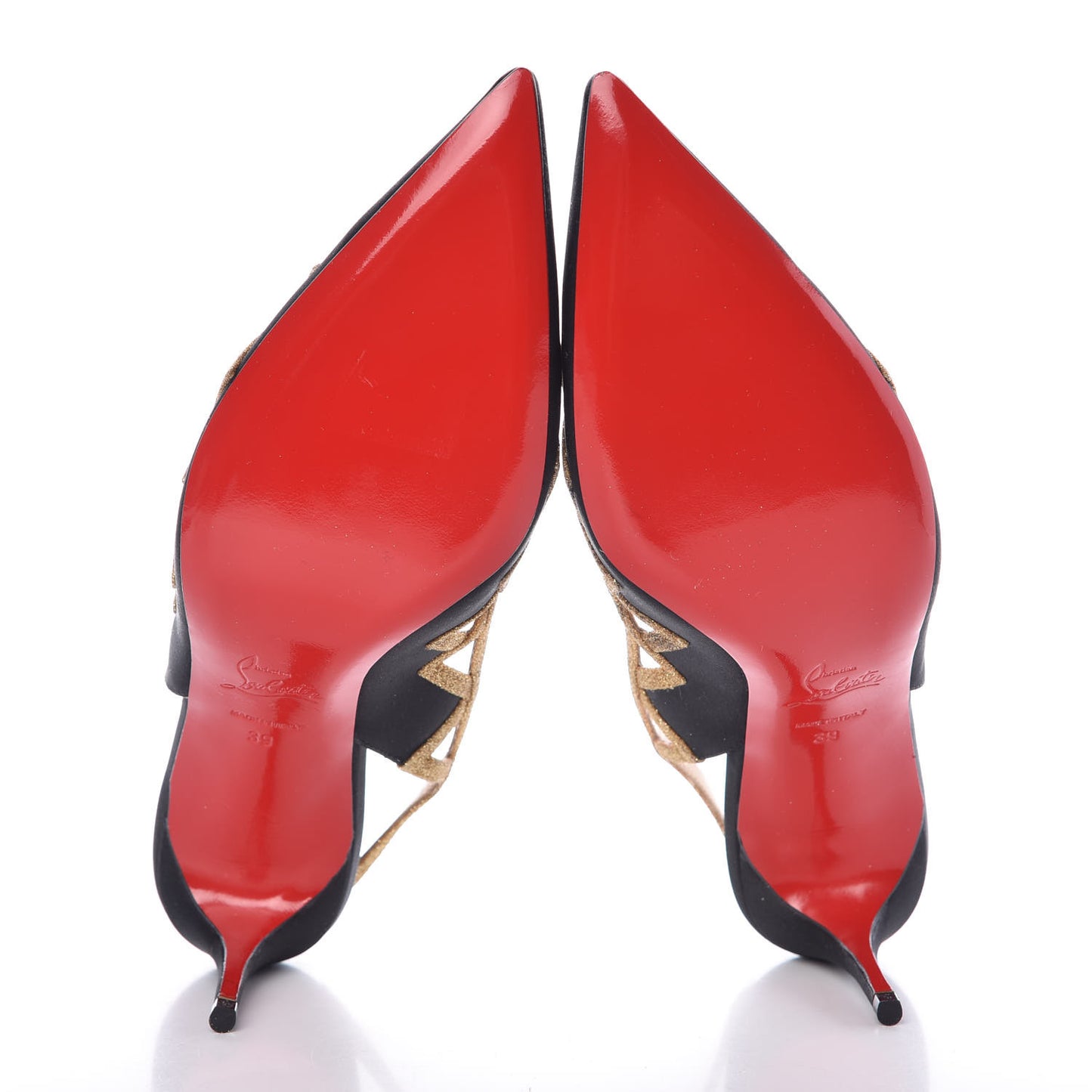Crepe Satin Stellare 70 Slingback Pumps 39 Black