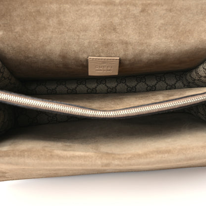 Gucci GG Supreme Monogram Embroidered Medium Dionysus Shoulder Bag Taupe 5 of 9