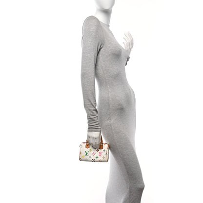 Louis Vuitton Monogram Multicolor Mini Sac HL Speedy White 2 of 14