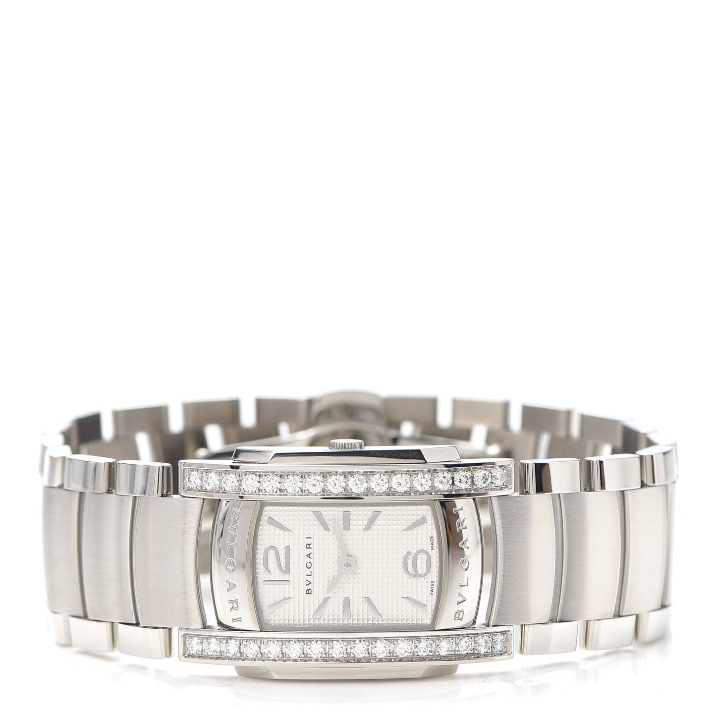 Stainless Steel Diamond Bezel 35mm Assioma Quartz Watch