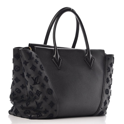 Louis Vuitton Veau Cachemire Tote W PM Black 3 of 22