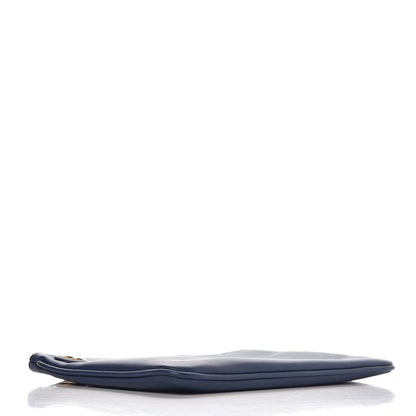 Fendi Vitello Century Opaco F is Fendi Pouch Blu Scuro 4 of 8