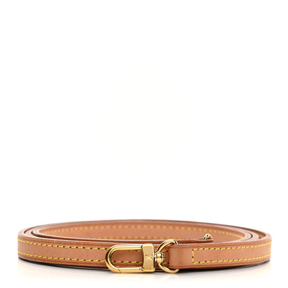 Louis Vuitton Vachetta 12mm Long Shoulder Strap VVN 1 of 4