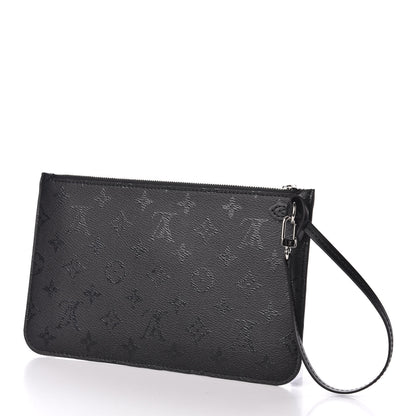 Louis Vuitton X UF Monogram Neverfull MM GM Pochette Black 3 of 6