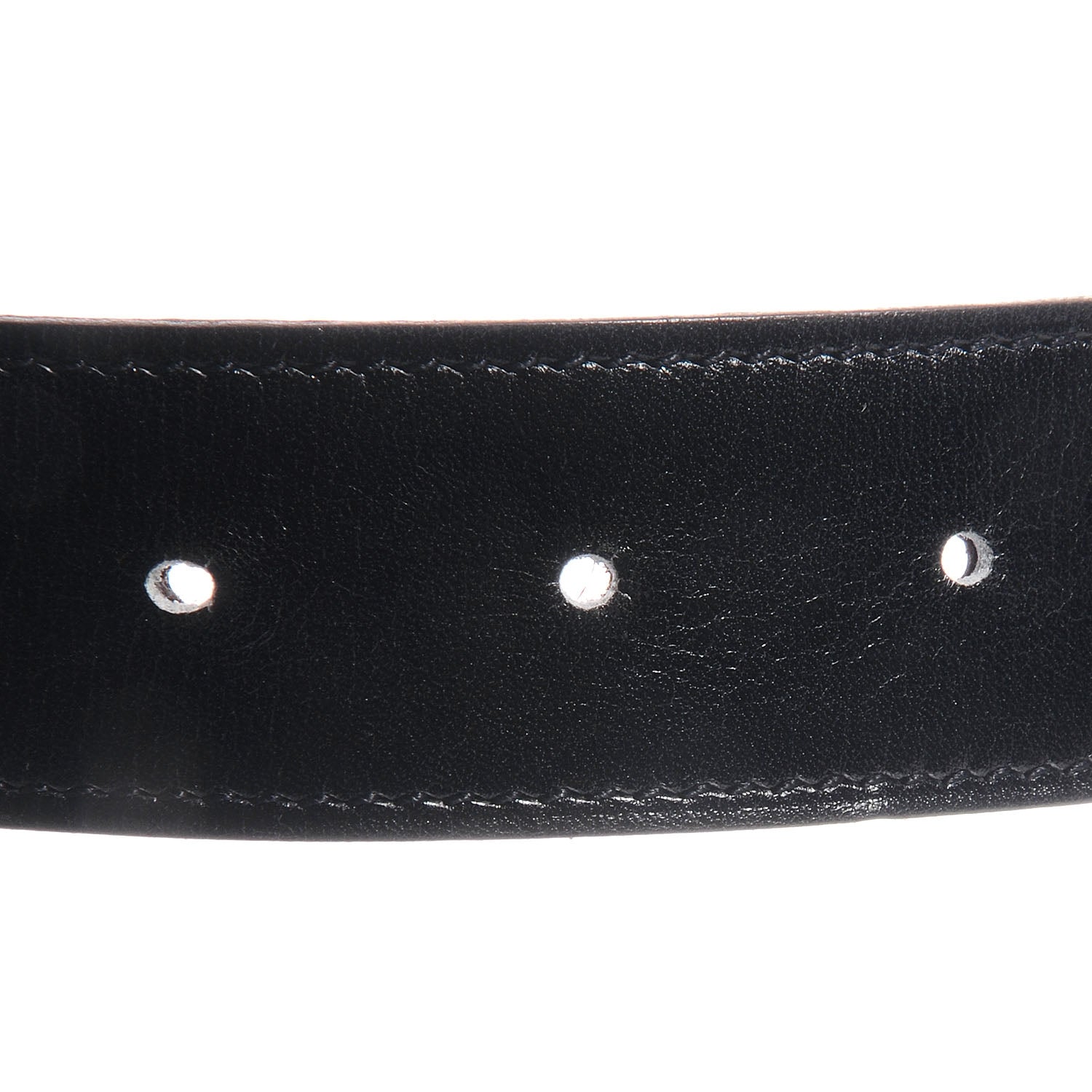 Hermes Box Togo Reversible Martelee Constance 40mm H Belt 100 Noir Chocolate 8 of 13