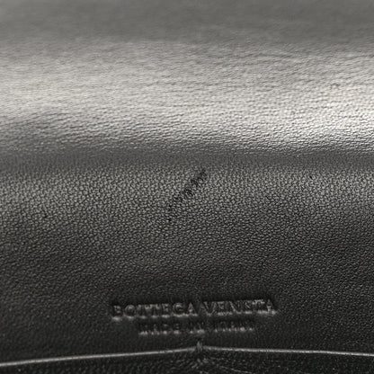 Bottega Veneta Nappa Intrecciato Fringe Chain Wallet Black 11 of 15