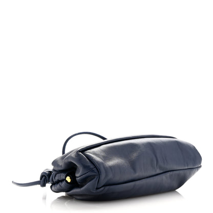 Mansur Gavriel Lambskin Mini Cloud Clutch  Blue 4 of 11