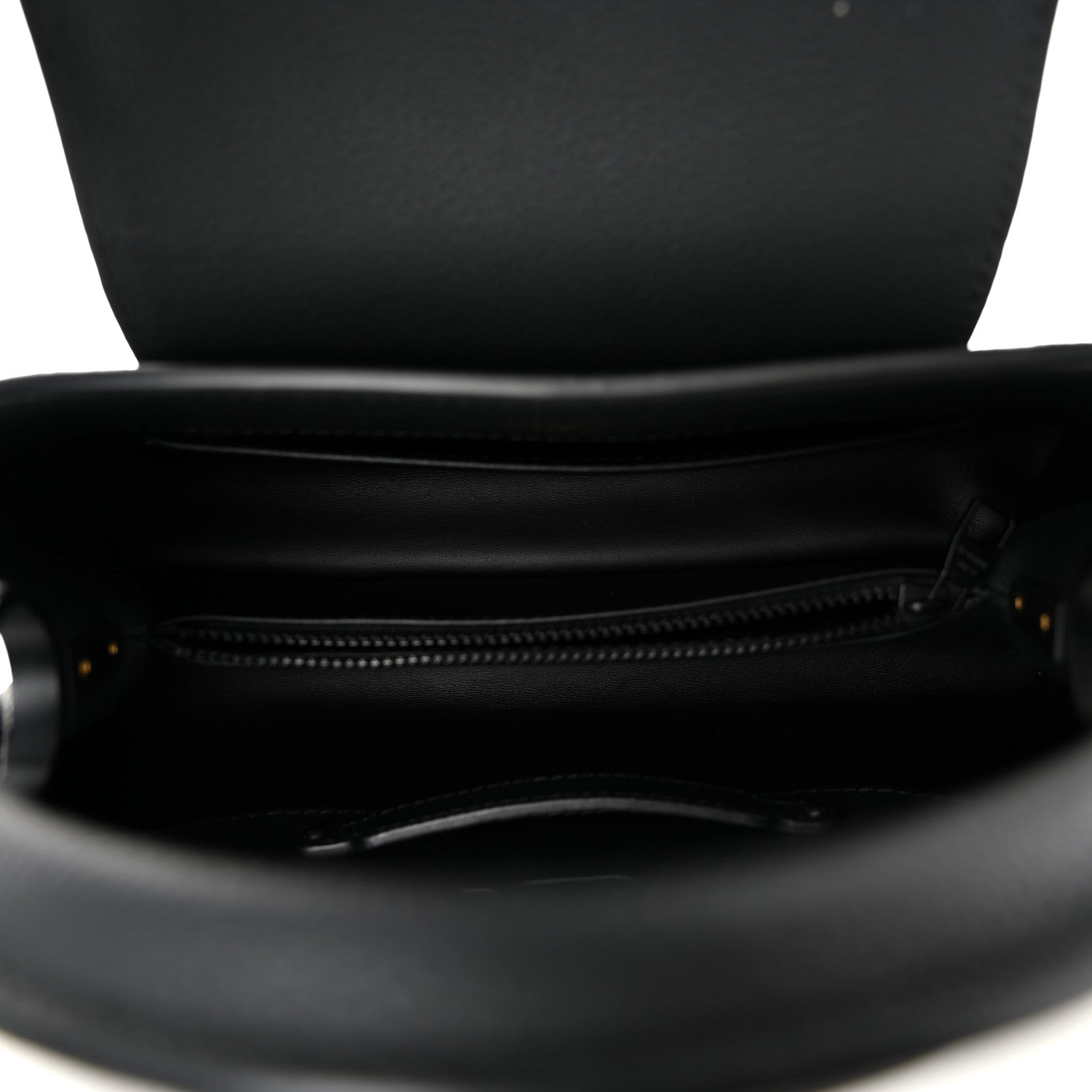 Louis Vuitton Taurillon Capucines East West MM Matte Black 5 of 10
