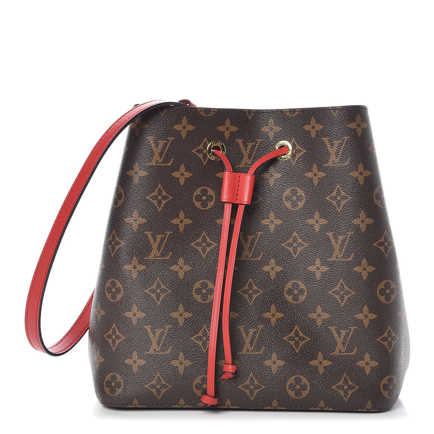 Louis Vuitton Monogram Neonoe MM Coquelicot 1 of 7