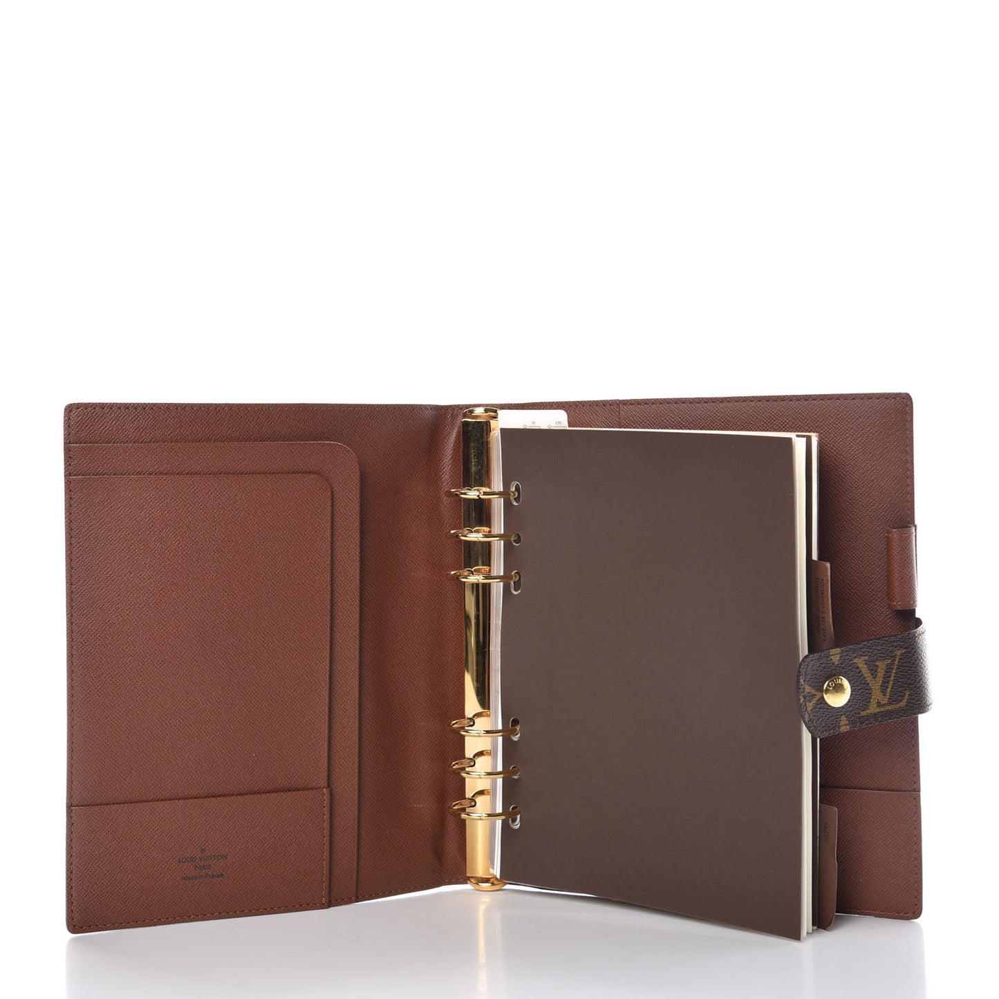 Monogram Large Ring Agenda Cover