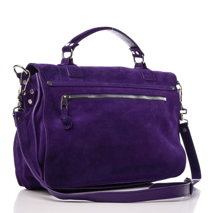 Proenza Schouler Suede Medium PS1 Satchel Amethyst 3 of 12