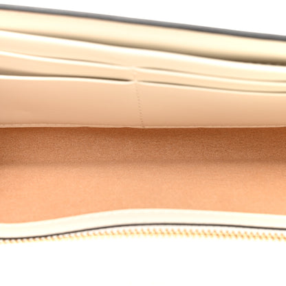 Jimmy Choo Box Calfskin Varenne Pearl Avenue Chain Clutch Latte 5 of 13