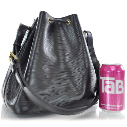Louis Vuitton Epi Petit Noe Black 3 of 10