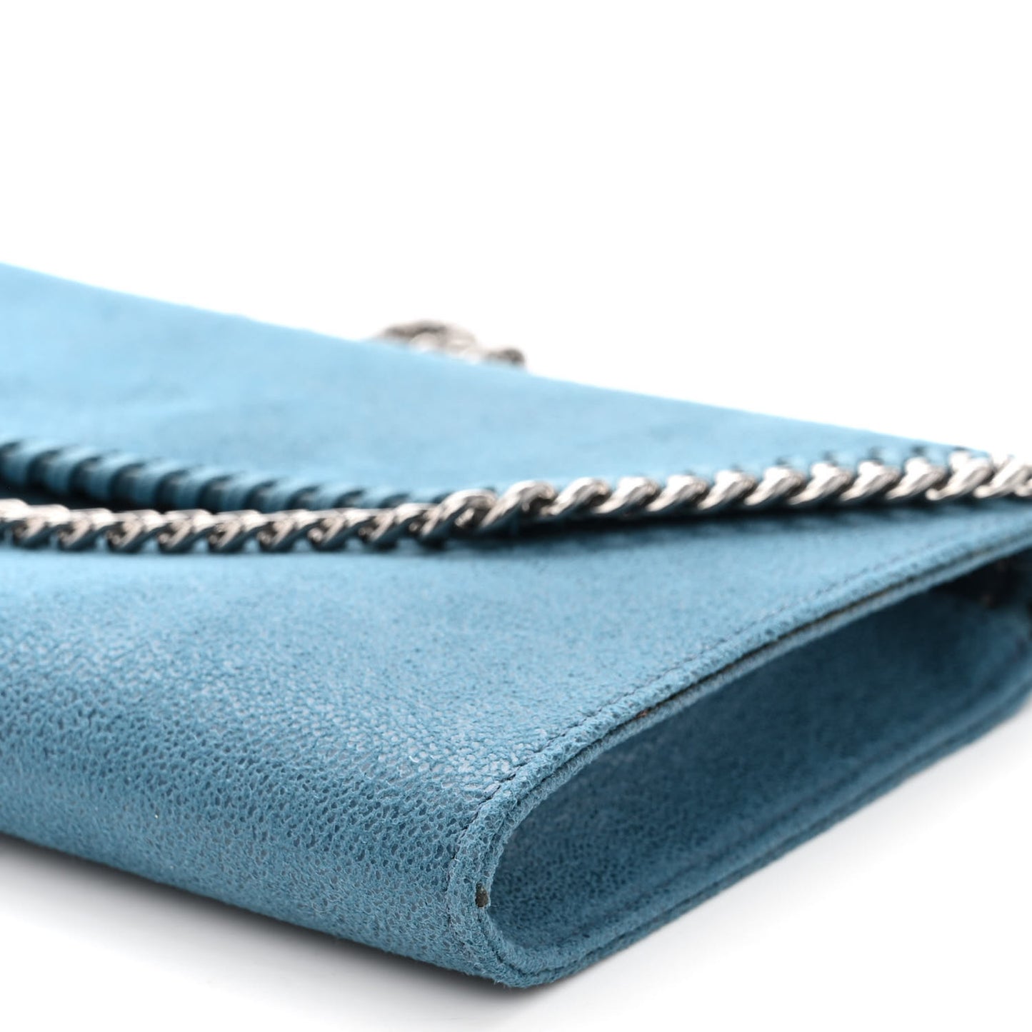 Shaggy Deer Falabella Mini Crossbody Bag Blue