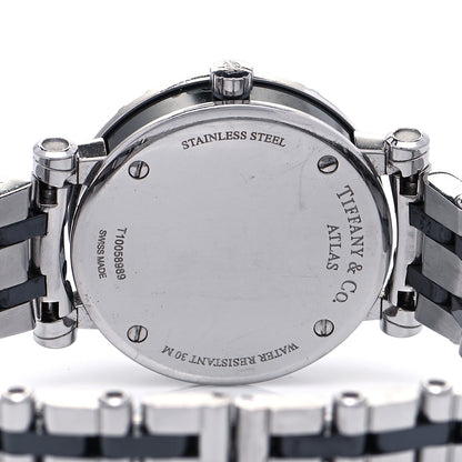Tiffany Stainless Steel Ceramic 30mm Atlas Quartz Watch Black 4 of 4