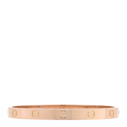 Cartier 18K Pink Gold LOVE Bracelet 18 1 of 6