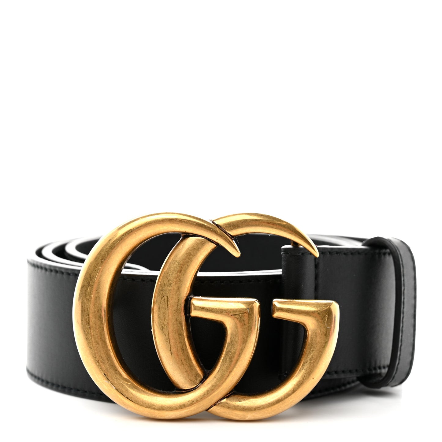 Calfskin Double G 40mm Belt 85 34 Black