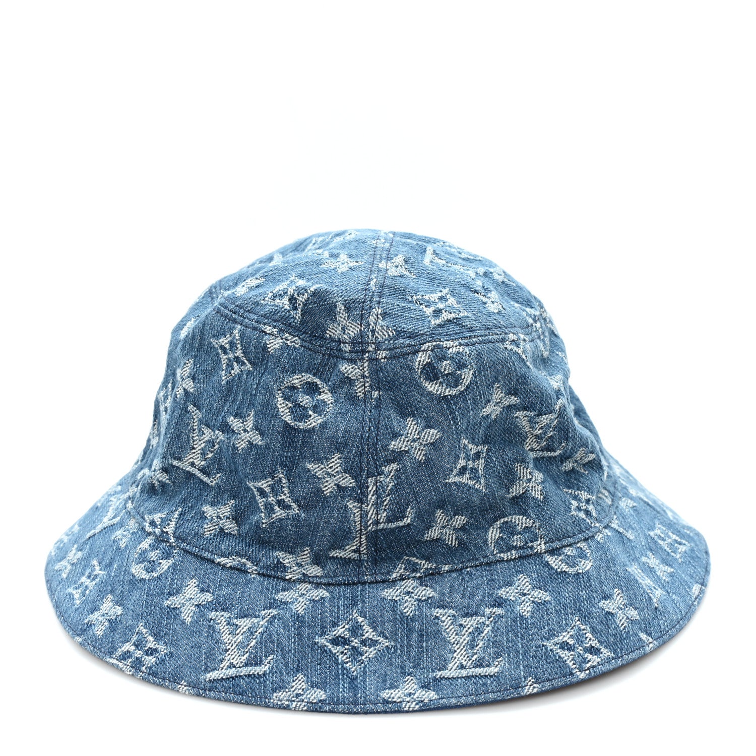 Louis Vuitton Monogram Denim Transformable Bob Bucket Hat 60 Black 3 of 13