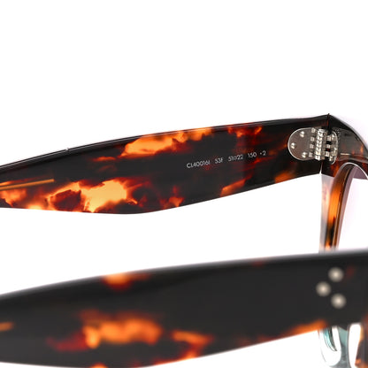 Celine Acetate Cat Eye Sunglasses CL40016I Tortoise Turquoise 5 of 8