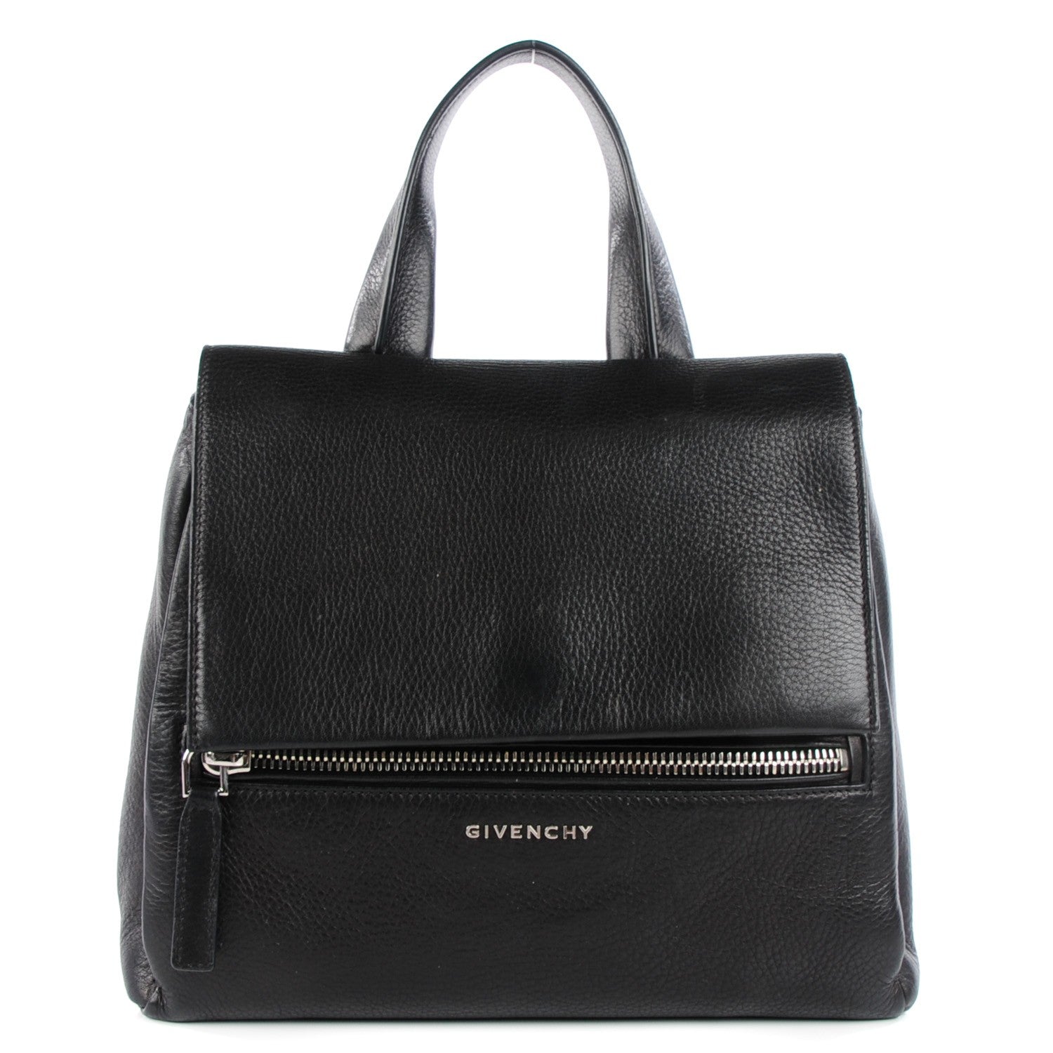Givenchy Calfskin Small Pandora Pure Flap Bag Black 1 of 8