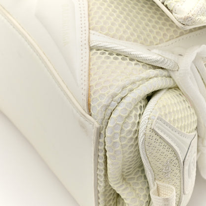 Balenciaga Faux Calfskin Fabric Glow In The Dark Small Sneakerhead Top Handle Bag White 12 of 13