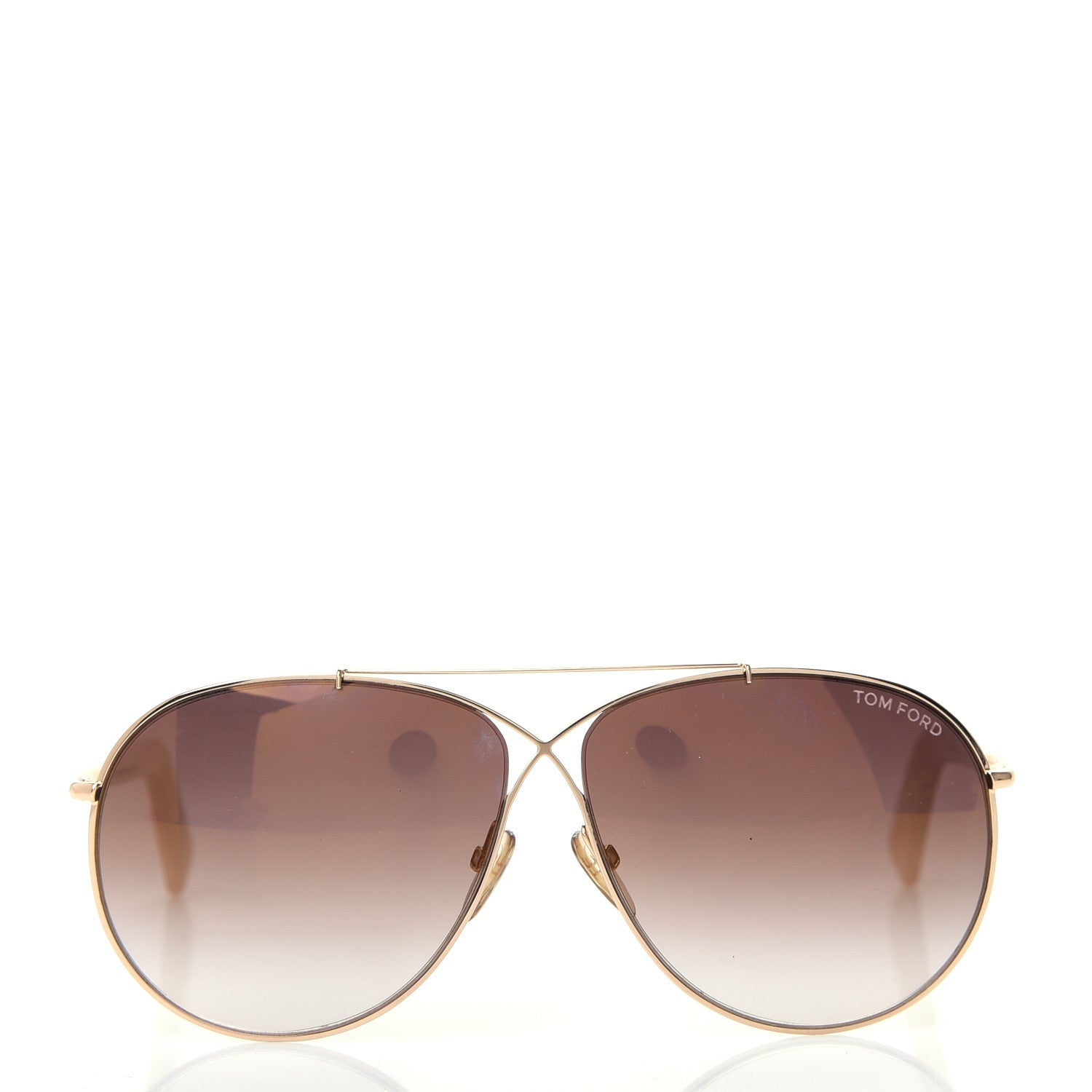 Tom Ford Eva Crossover Sunglasses TF374 Gold 2 of 7