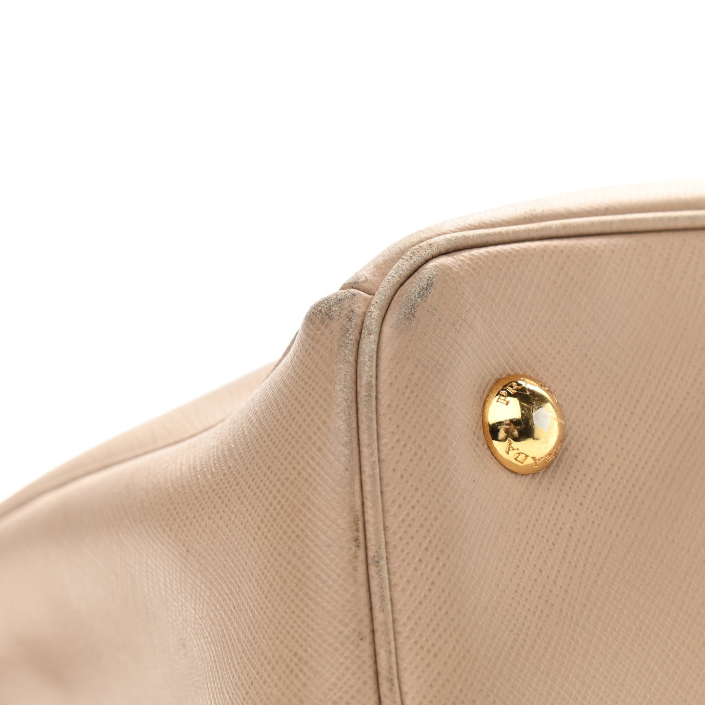 Saffiano Medium Galleria Double Zip Tote Sabbia