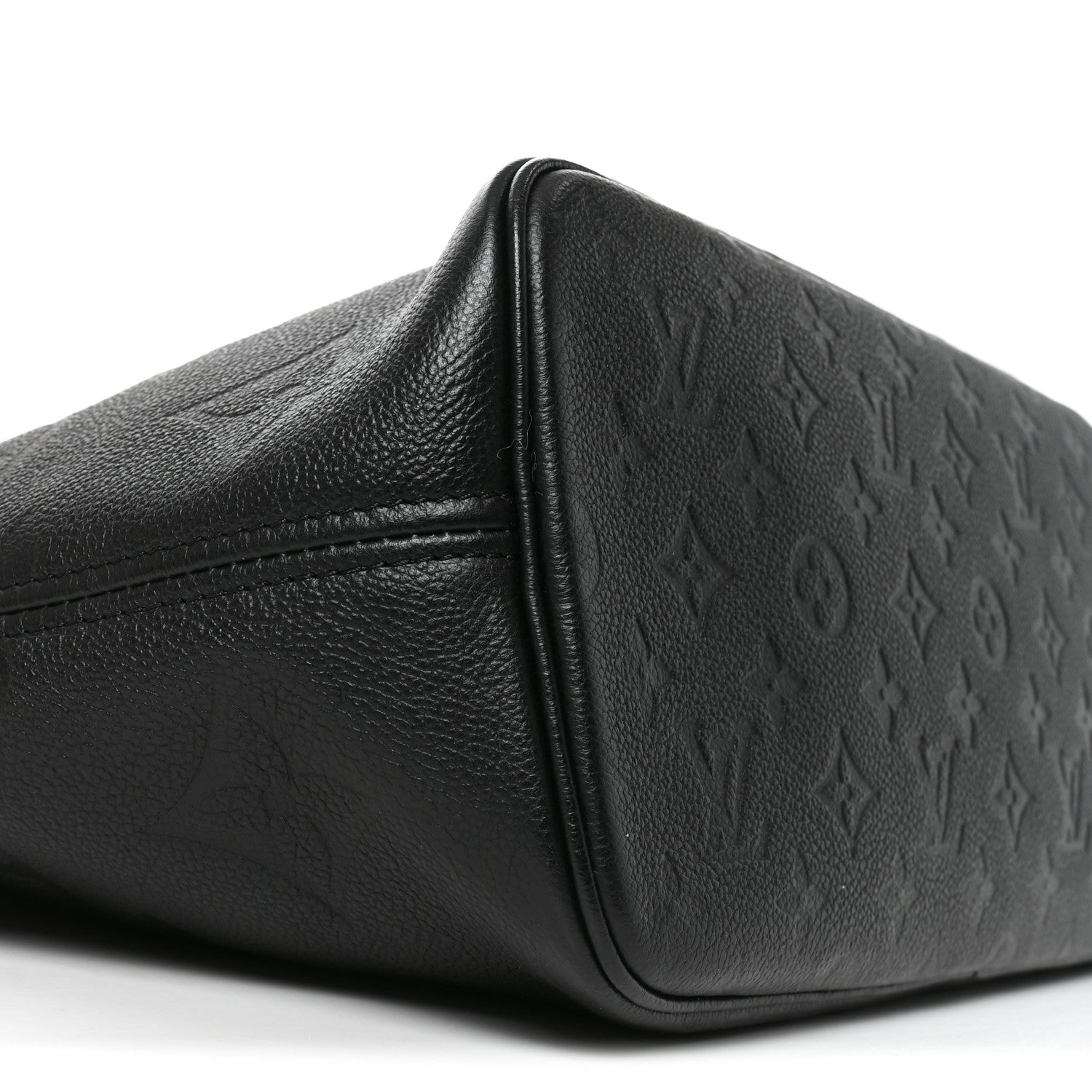 Louis Vuitton Empreinte Monogram Giant Neverfull MM Black 9 of 10
