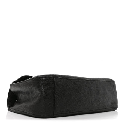 Chanel Grained Calfskin Small Souplissimo Maxi Flap Black 3 of 10