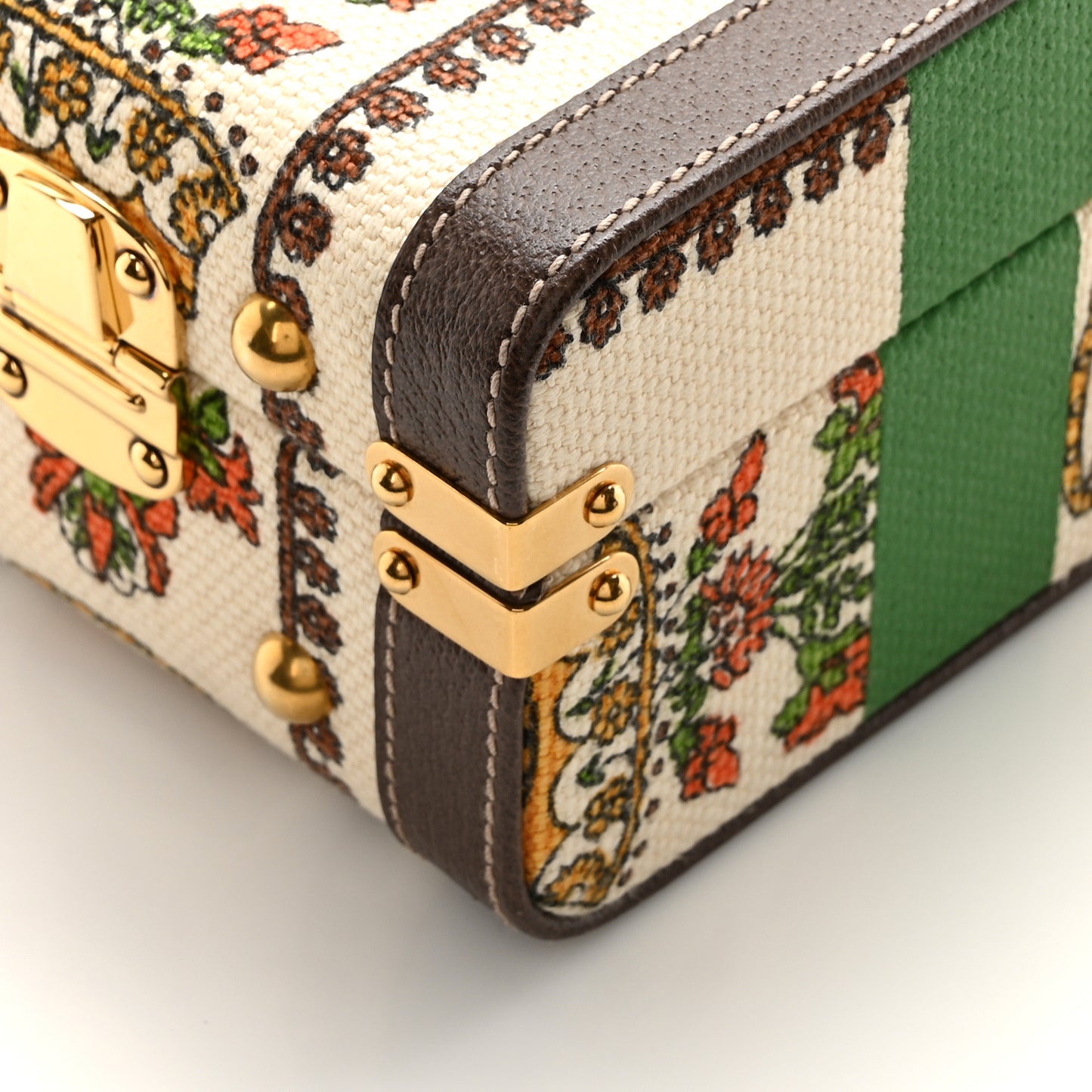 Canvas Calfskin 100 Centennial Music Beauty Case Multicolor