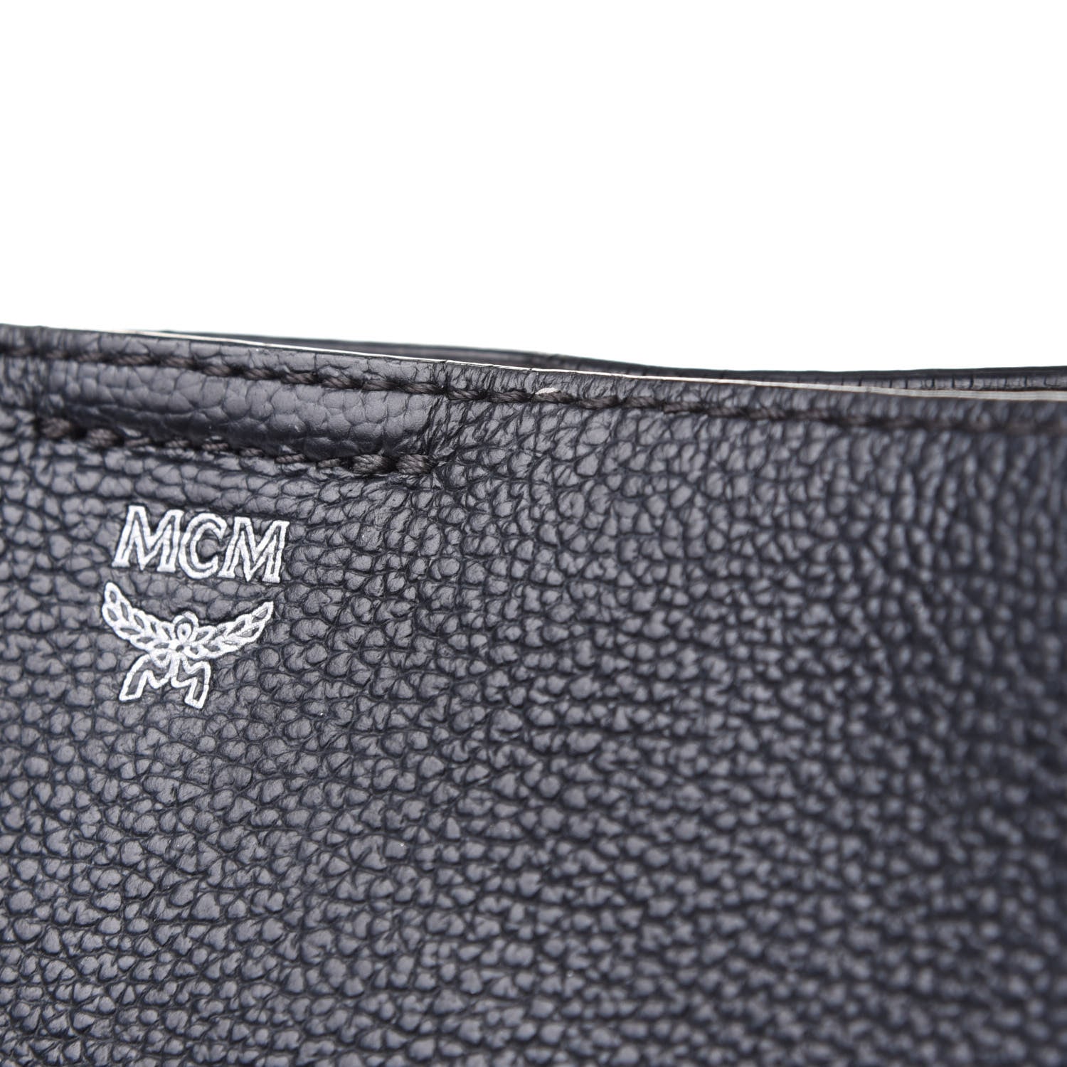MCM Grained Calfskin Visetos Medium Sarah Hobo Black 11 of 15