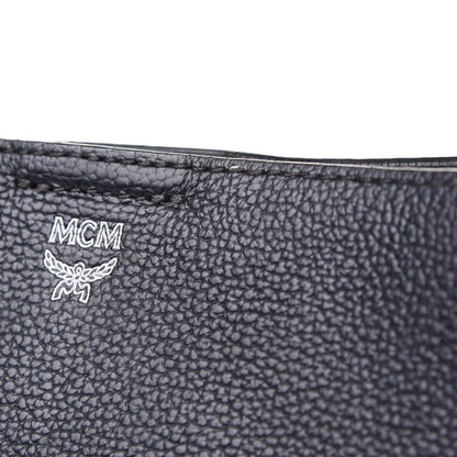 MCM Grained Calfskin Visetos Medium Sarah Hobo Black 11 of 15