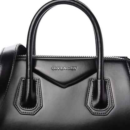 Givenchy Shiny Lord Calfskin Small Antigona Black 10 of 11